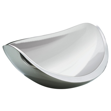 Ninna Nanna Double Wall Bowl (Silver)