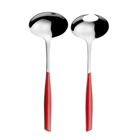 Glamour Salad Set // 2 Pieces (Red)