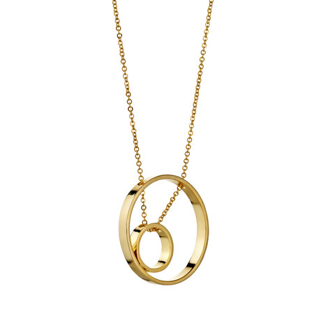 Inner Circle Necklace 110 (Yellow Gold)