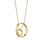 Inner Circle Necklace 110 (Yellow Gold)