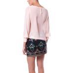 Blouse w/ Hip Bow // Pink (S)