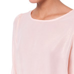 Blouse w/ Hip Bow // Pink (S)