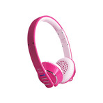 Air-Fi Runaway AF32 Stereo Bluetooth Headphones // Pink