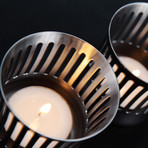 Tealight Holder w/ Ribs