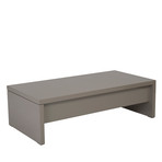 Multi-Level Storage Coffee Table (Latte Lacquer)