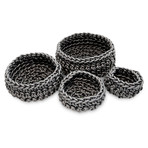 Grey Baskets Neò // Set of 4