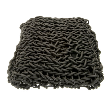 Cushion Neò KN01 // Black (15.7"L x 15.7"W x 3.9"H)