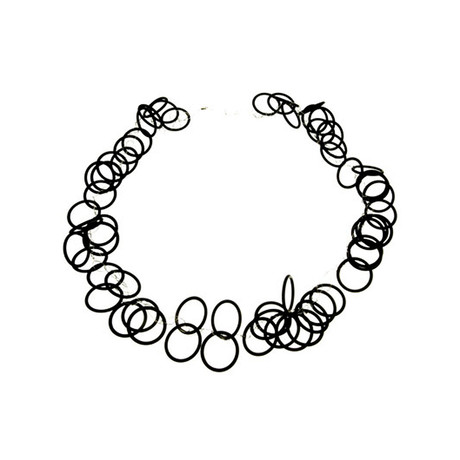 Necklace // Small Black Circles