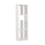 Proportional Shelving Unit // White Lacquer