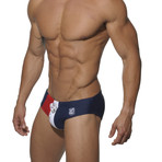 Hirado // Navy, Red, White (S)