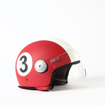 No. 3 Leather Helmet (22.8" Circumference // Medium)