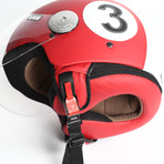No. 3 Leather Helmet (21.3" Circumference // XS)