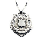 Prince Albert Medallion Necklace