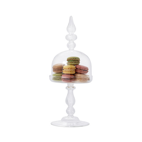 Spire Dome Glass Pedestal