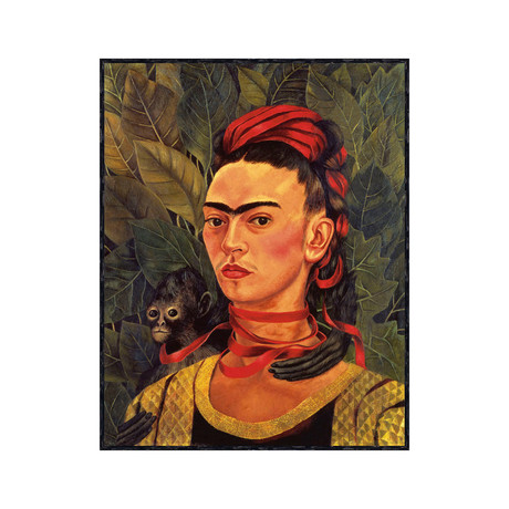 Frida Kahlo // Self Portrait with a Monkey, 1940