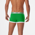 No Show Trunk // Classic Green 3 Pack (Small: 28-30")