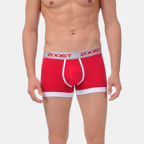 No Show Trunk // Red Rose 3 Pack (Small: 28-30")