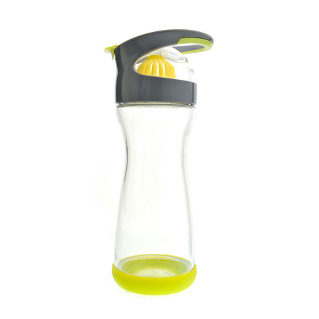 Wherever Water Bottle Lemon Water On-The-Go // Lime Green