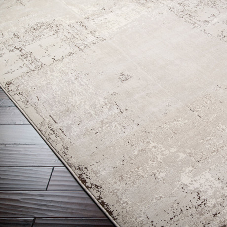 Nuage // Feather Gray, Coffee Bean, Oatmeal (2'2"L x 3'3"H)