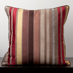 Pillow Kit // Driftwood Brown, Cumin, Maroon, Desert Sand (18"L x 2"W x 18"H, Down Fill)