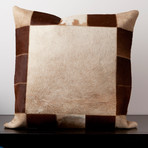 Pillow Kit // Camel, Espresso, Winter White (18"L x 2"W x 18"H, Down Fill)