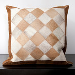 Pillow Kit // Winter White, Espresso, Brindle, Flint Gray (18"L x 2"W x 18"H, Down Fill)