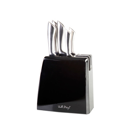 400B Knife Set + Block w/ Knife Sharpener