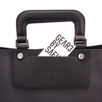 Tote Messenger Bag // Black