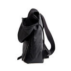 Detachable Hood Backpack // Black