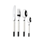 Furio Cutlery Set // 24 Pieces (Green)