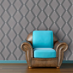 Trimonds // Liquid Silver (26"L x 4.5'H; (9.4 SQ/FT) Per Panel)