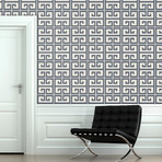 Geo Key // Blue Agave (26"L x 4.5'H; (9.4 SQ/FT) Per Panel)