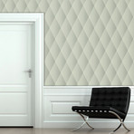 Quilted // Split Pea (26"L x 4.5'H; (9.4 SQ/FT) Per Panel)