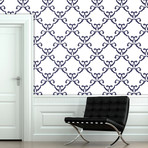 Bamboozled // Sailor Blues (26"L x 4.5'H; (9.4 SQ/FT) Per Panel)