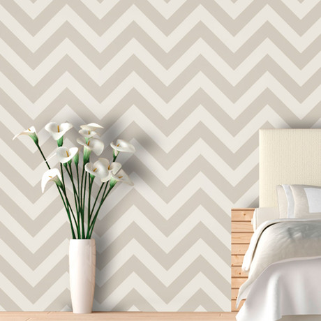 Zig Zag // Beige (26"L x 4.5'H; (9.4 SQ/FT) Per Panel)