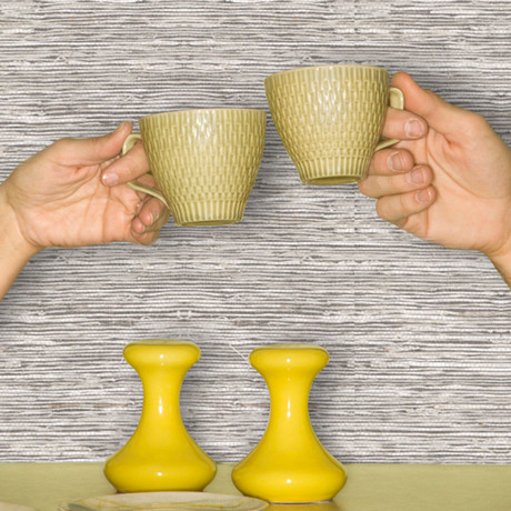 Grasscloth // Taupe (26"L x 4.5'H; (9.4SQ/FT) Per Panel)