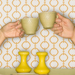 Chain Link // Sun Kissed (26"L x 4.5'H; (9.4 SQ/FT) Per Panel)