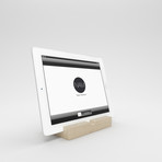 Wood Table Dock // iPad & iPad Mini 