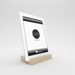 Wood Table Dock // iPad & iPad Mini 