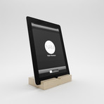 Wood Table Dock // iPad & iPad Mini 