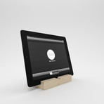 Wood Table Dock // iPad & iPad Mini 