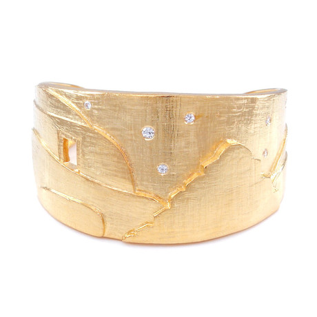 Gold Mykonos Cuff