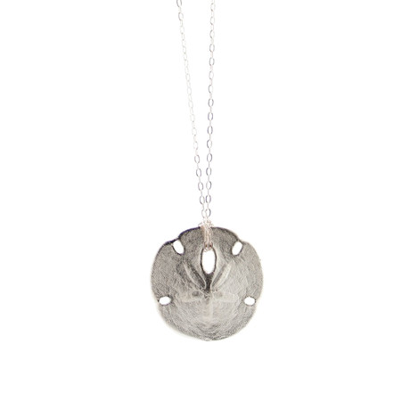 Silver Sand Dollar Pendant