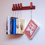 Mini Book Rack // Mahogany