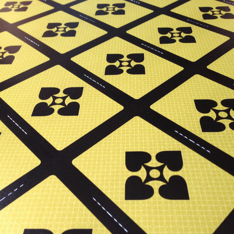 Vända Playing Cards // Golden Edition, Uncut Sheet