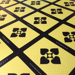 Vända Playing Cards // Golden Edition, Uncut Sheet