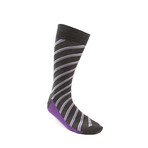 Fancy Men's Socks // Purple Stripe