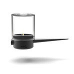 Pipe Tealight Hurricane // Horizontal