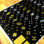 Vända Playing Cards // Golden Edition, Uncut Sheet