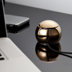 SPHERE 2 Handcrafted Mouse // Gold